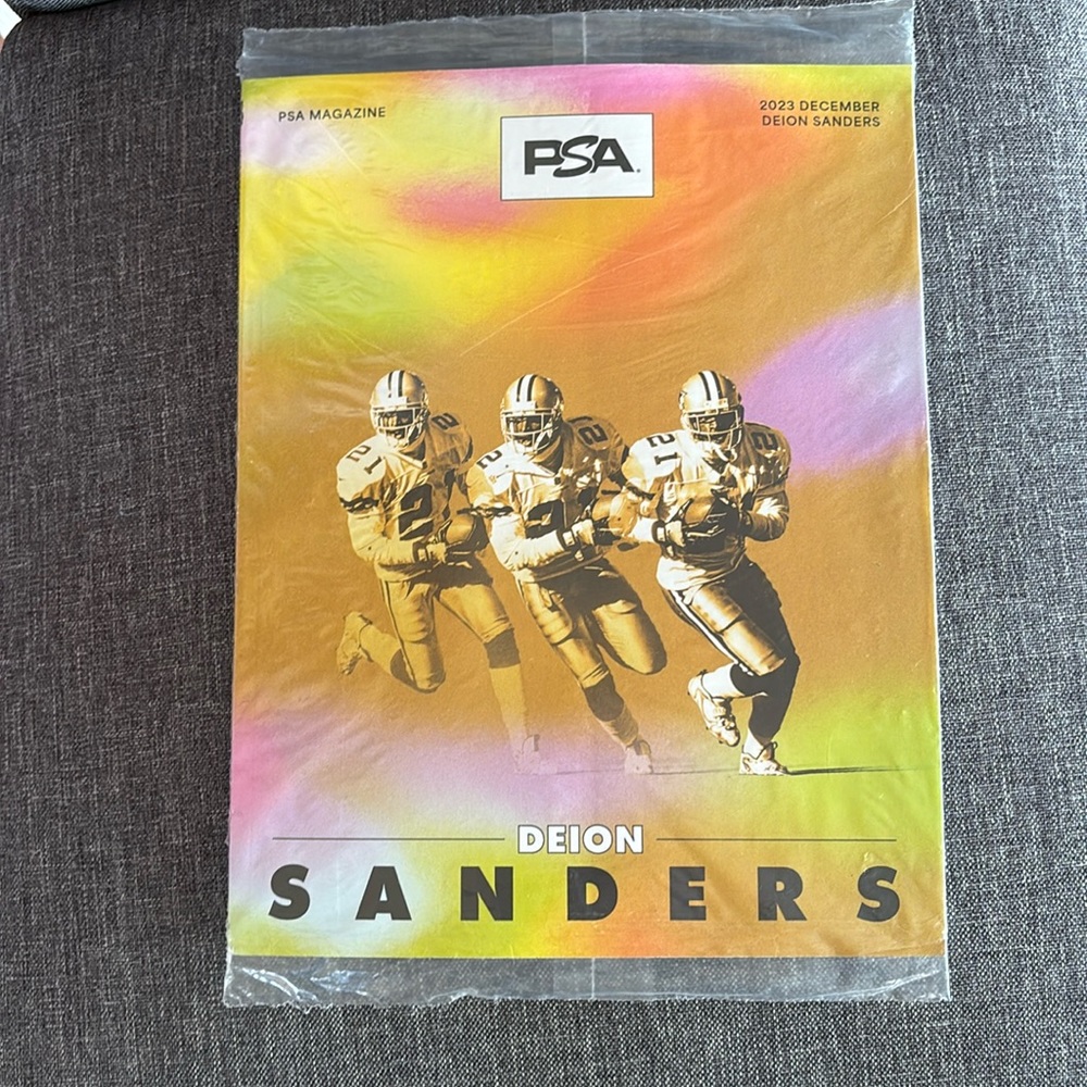 PSA Magazine December 2023 Deion Sanders Dallas Cowboys Football Sealed NEW
